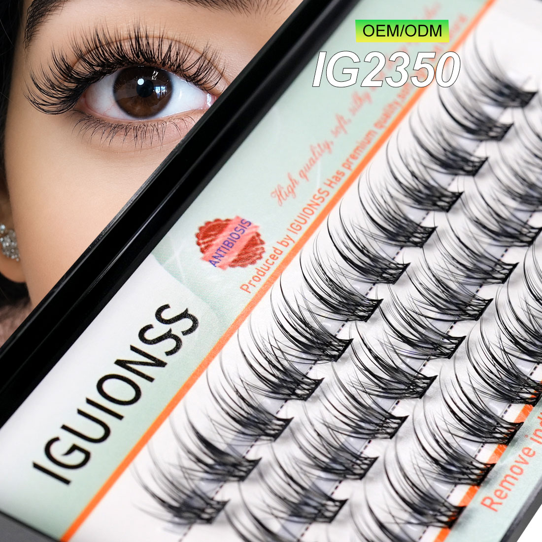 Eyelash Extension For Asian Eyes - OEM ODM Wimperclusters DIY Individuele Wimperextensions