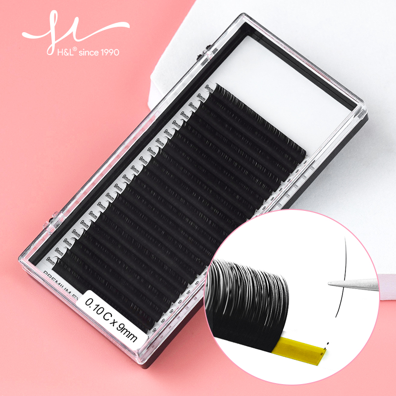 Eyelash Extension For Asian Eyes - Individuele Wimpers Koreaanse Pbt Materialen Natuurlijke