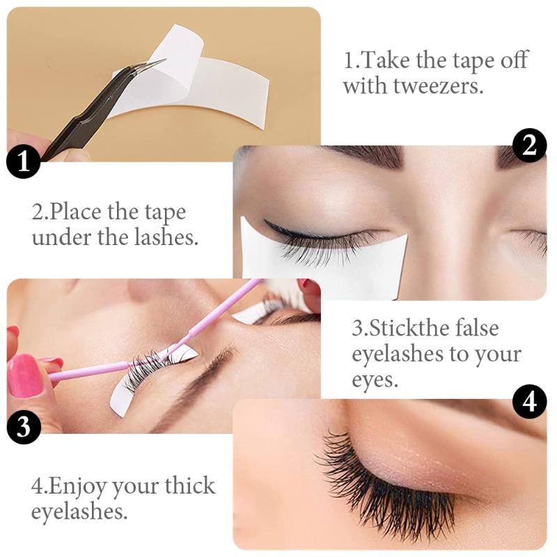 Eyelash Extension Eye Irritation - Niet-irriterende schuim onderoogtapes 110 stuks/rol zelfklevende