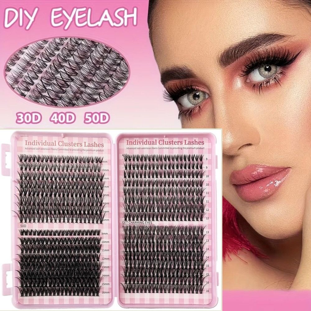 Eyelash Extension Natural Look - 8-16mm Lange Kunstwimpers 30D/40D/50D/60D Natuurlijke Look