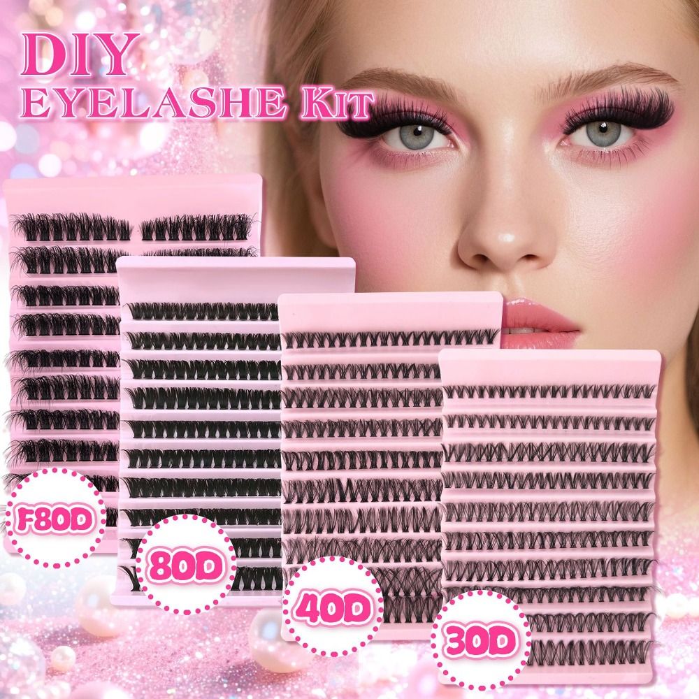 Eyelash Extension Natural Look - Natuurlijke look valse wimpers, luchtige stijl,