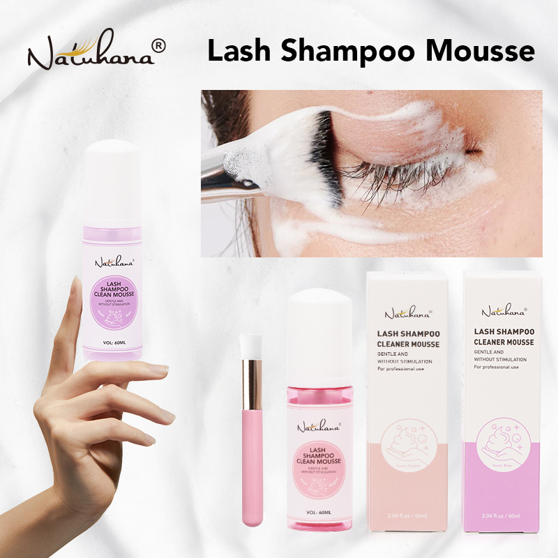 Eyelash Extension London - Natuhana 60ml Wimperverlenging Shampoo Mousse Valse