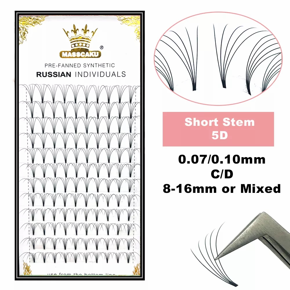 MASSCAKU Premade Russische Vol - Eyelash Extension Russian recensie en prijs
