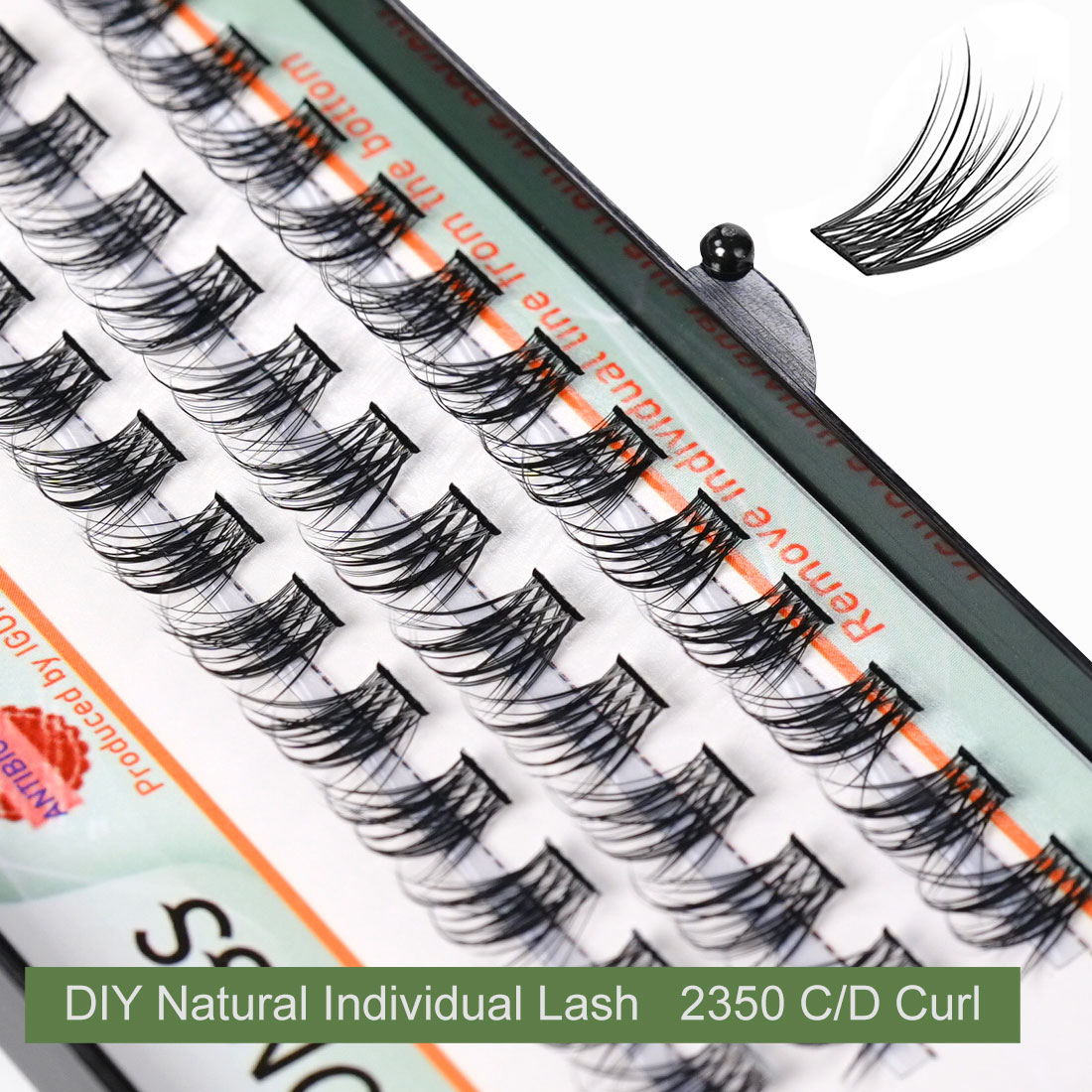OEM ODM Wimperclusters DIY Ind - Eyelash Extension For Asian Eyes recensie en prijs