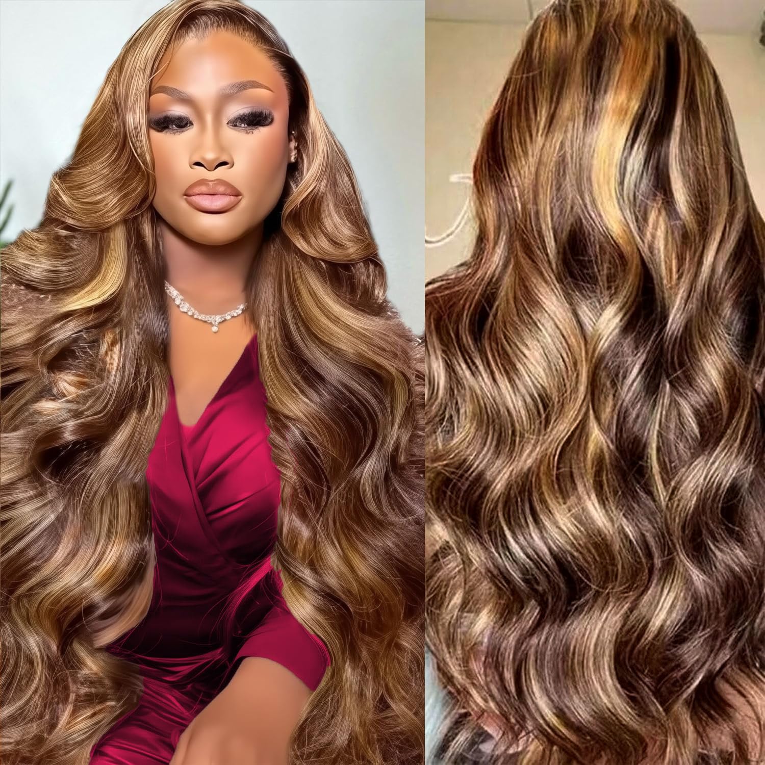 HD Highlight 46 Inch 13x4 Body - Eyelash Extension Natural Look recensie en prijs
