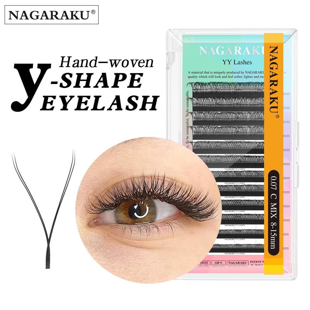 NAGARAKU YY-vorm handgeweven p - Eyelash Extension Human Hair recensie en prijs