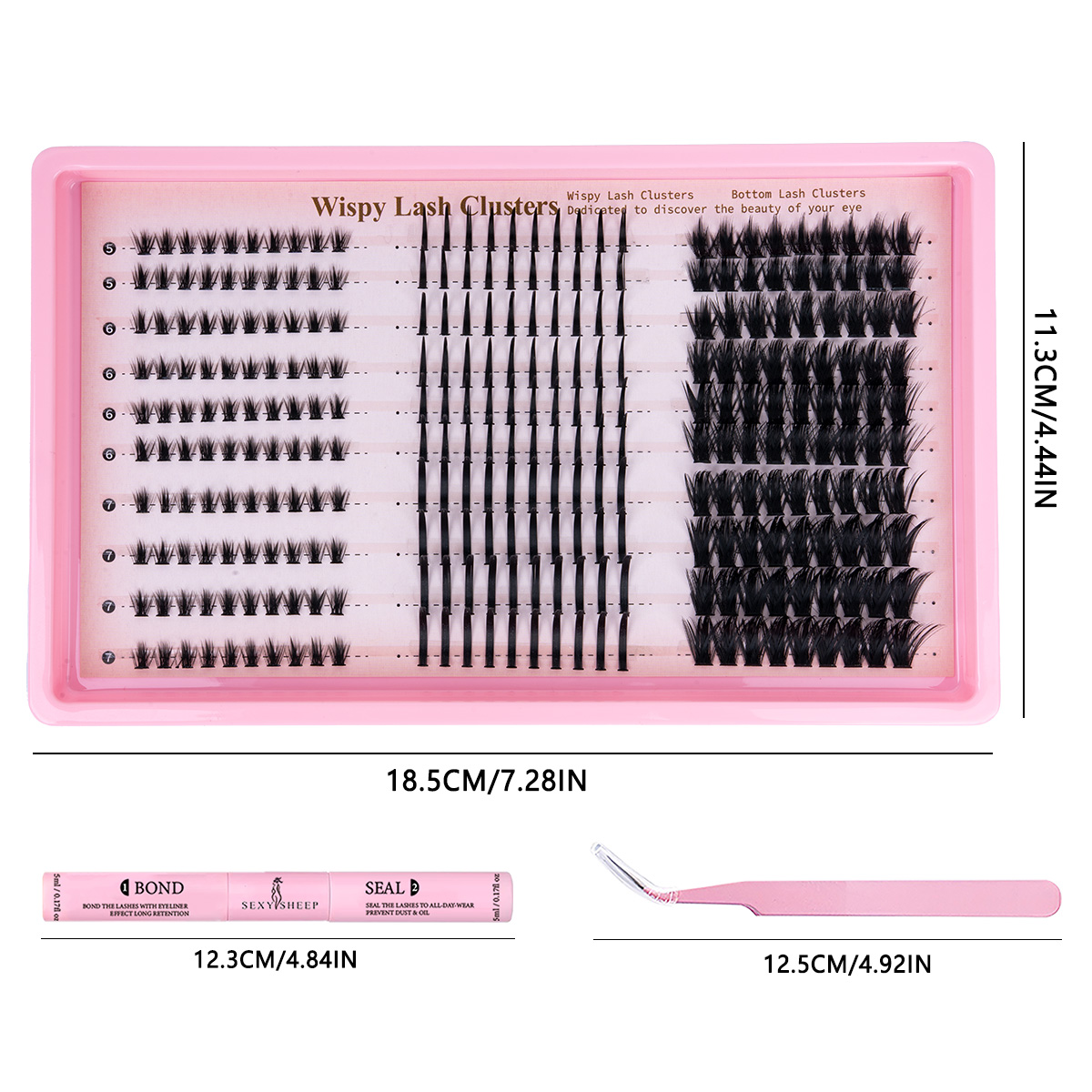 Wimperclusters Kit Wispy Wimpe - Eyelash Extension For Asian Eyes recensie en prijs