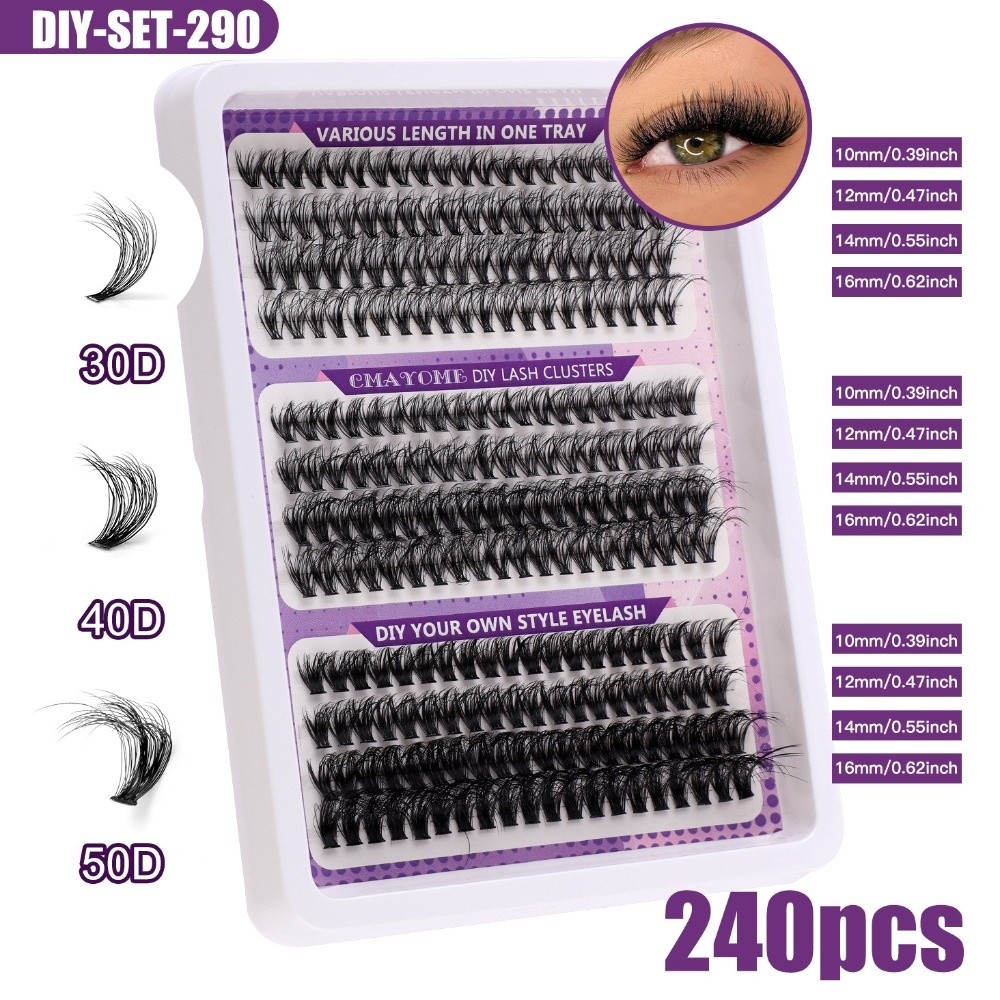 Natuurlijke Look Kunstwimpers  - Eyelash Extension Natural Look recensie en prijs