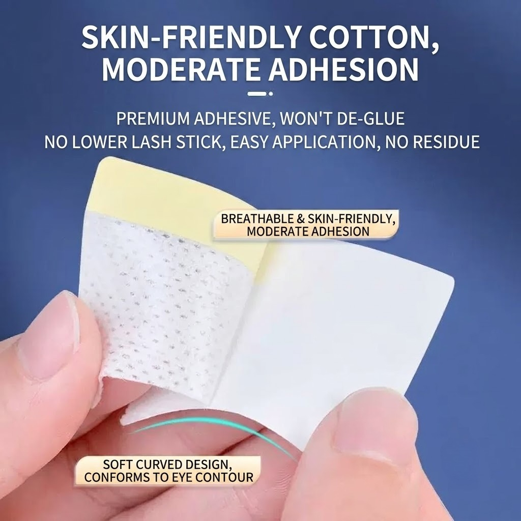 Pluisvrije oogpatches voor wim - Eyelash Extension Eye Irritation recensie en prijs