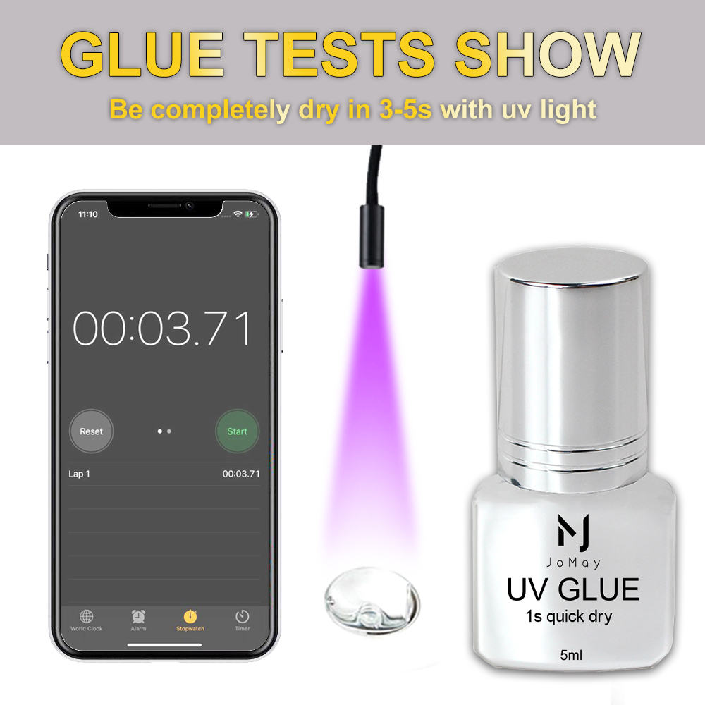 JOMAY UV Lijm Sterke Langdurig - Eyelash Extension Eye Irritation recensie en prijs