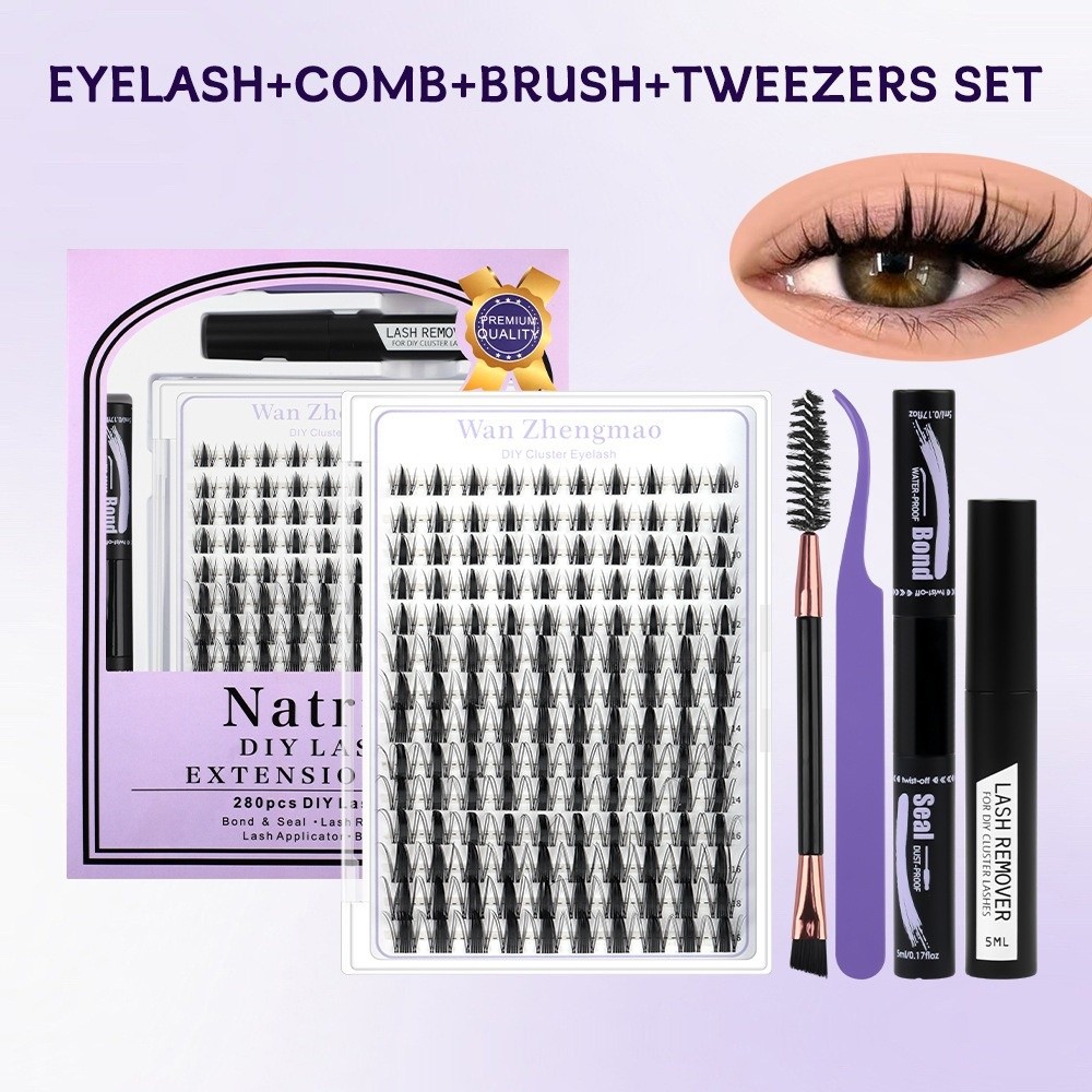 8-18mm Lange Kunstwimpers Bond - Eyelash Extension Natural Look recensie en prijs
