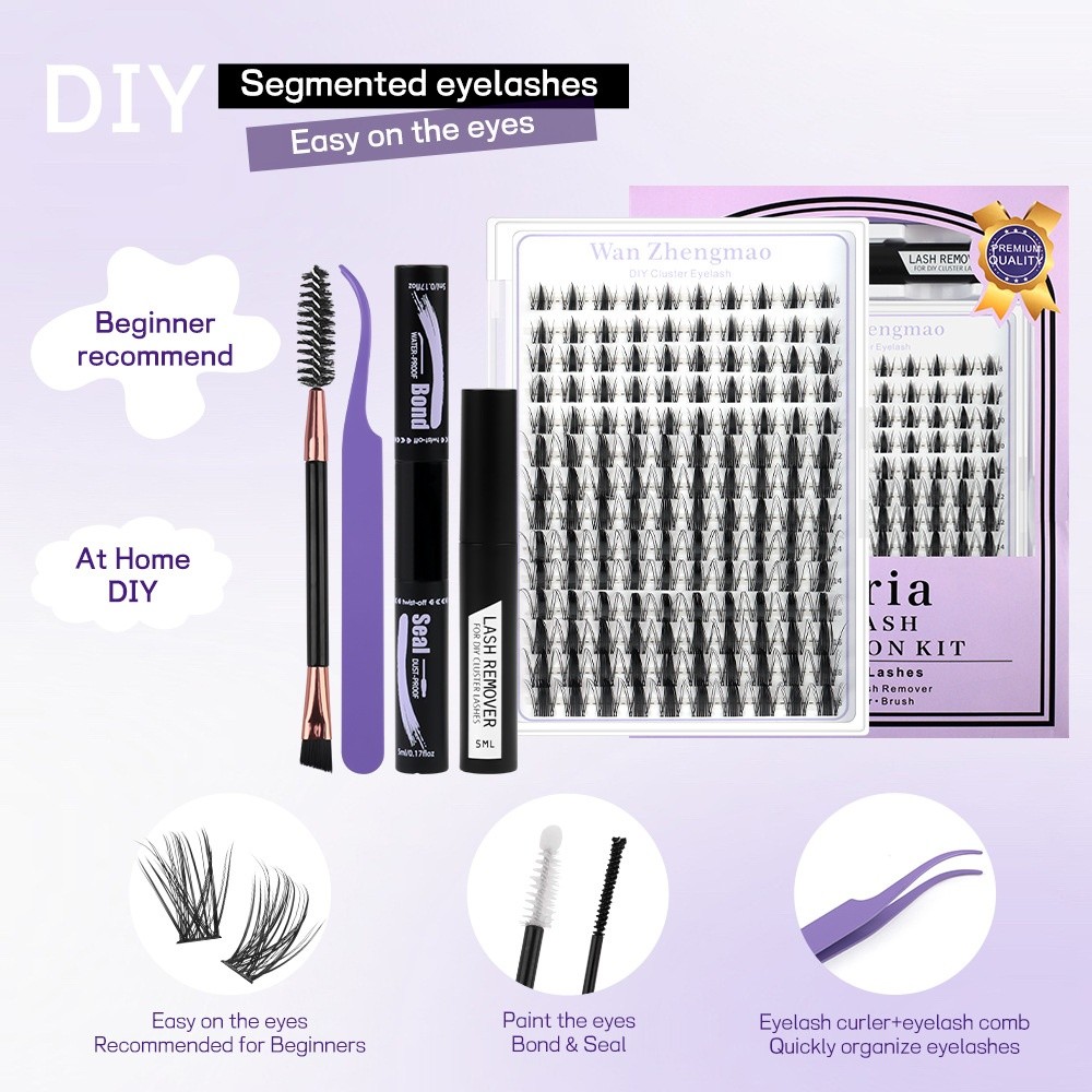 8-18mm Lange Kunstwimpers Bond - Eyelash Extension Natural Look recensie en prijs