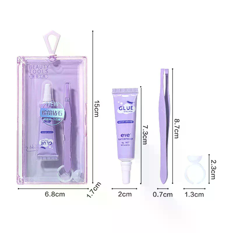 Wimperlijm met pincetset, wate - Eyelash Extension Eye Irritation recensie en prijs