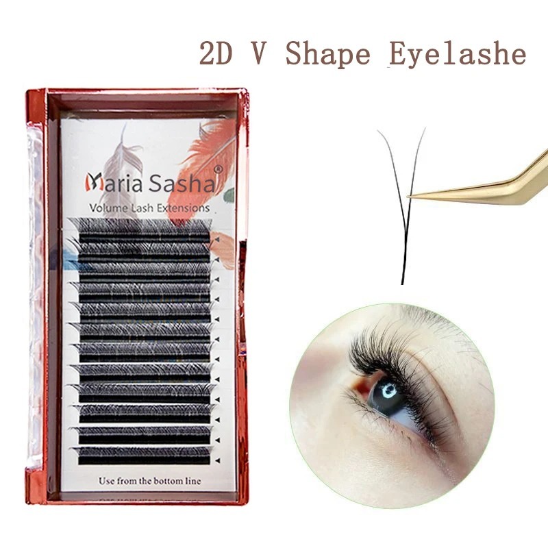 MARIA 2D Y-vorm Wimpers Hand P - Eyelash Extension For Asian Eyes recensie en prijs